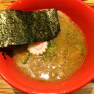 豚鶏つけめん(玉・赤備（あかぞなえ）)