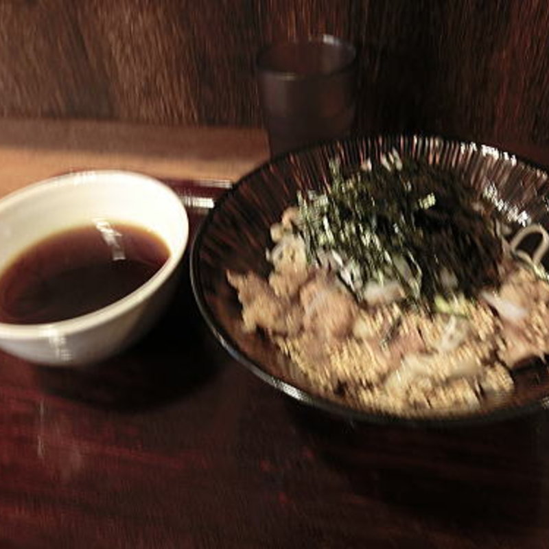 肉そば(生そば玉川 池袋東口店)