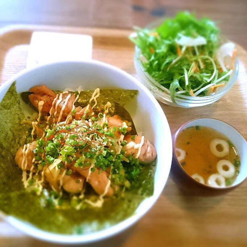 ネギトリ丼ランチ(玉川ポルタ )