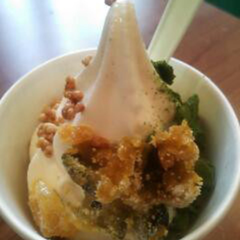 雪萌えほっとパフェ(玉翠園)