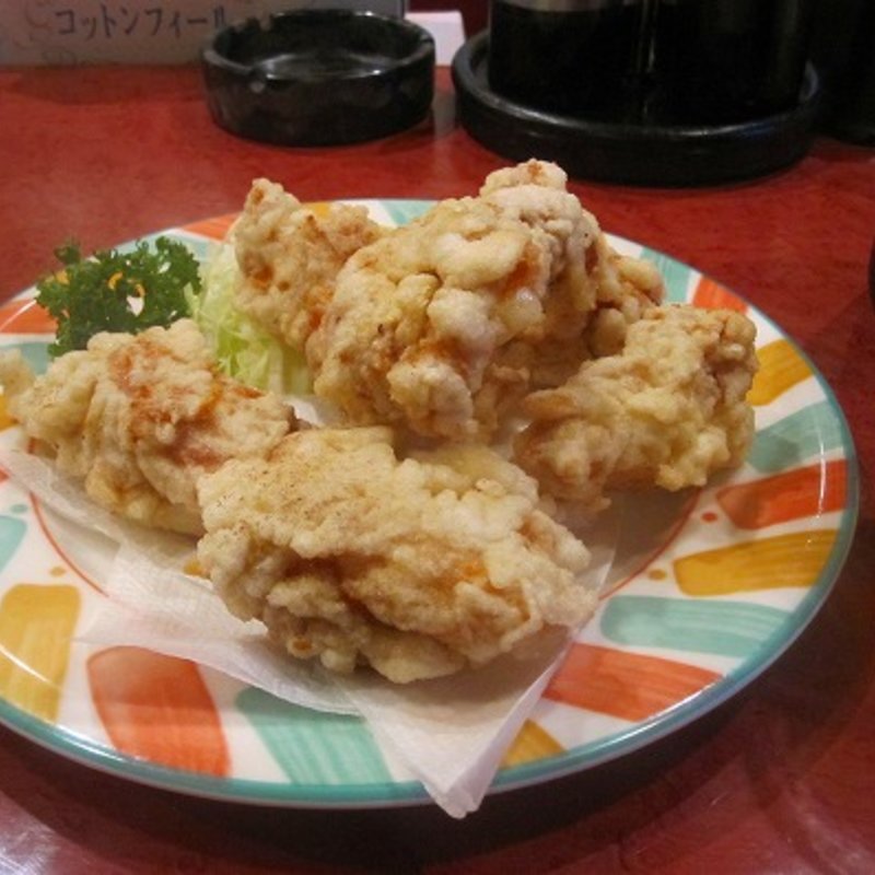 鶏の唐揚げ(玉龍苑)