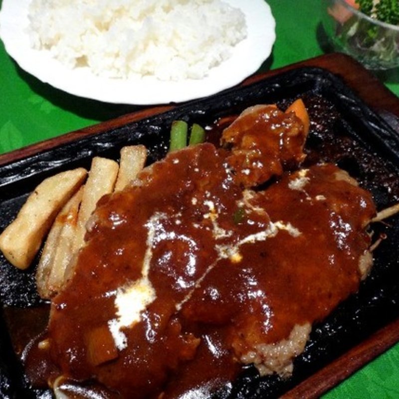 ハンバーグステーキ(珈琲&レストラン ペッパー)