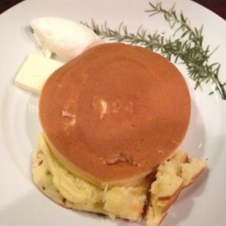 ホットケーキ(カフェ香咲)