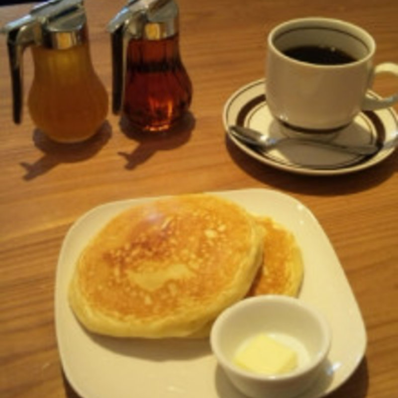 モーニングミニパンケーキ(珈琲新鮮館 東林間本店)