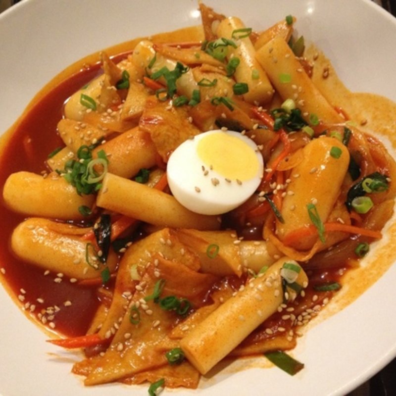 チーズ入り甘辛トッポギ(班家食工房)