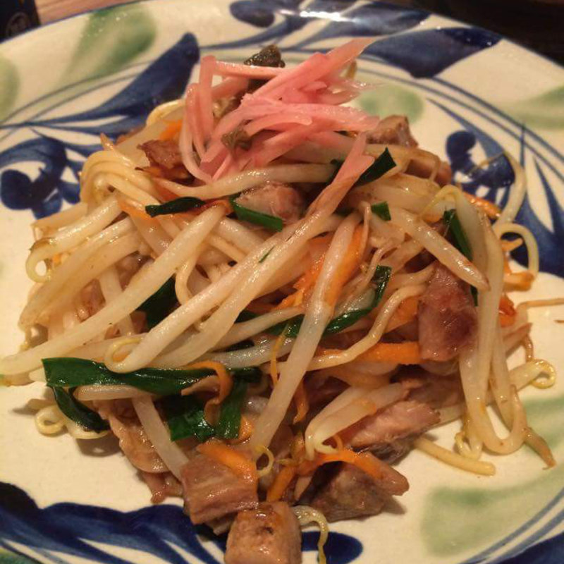 きび麺チャンプル(琉球ＢＩＯてぃーあんだ)