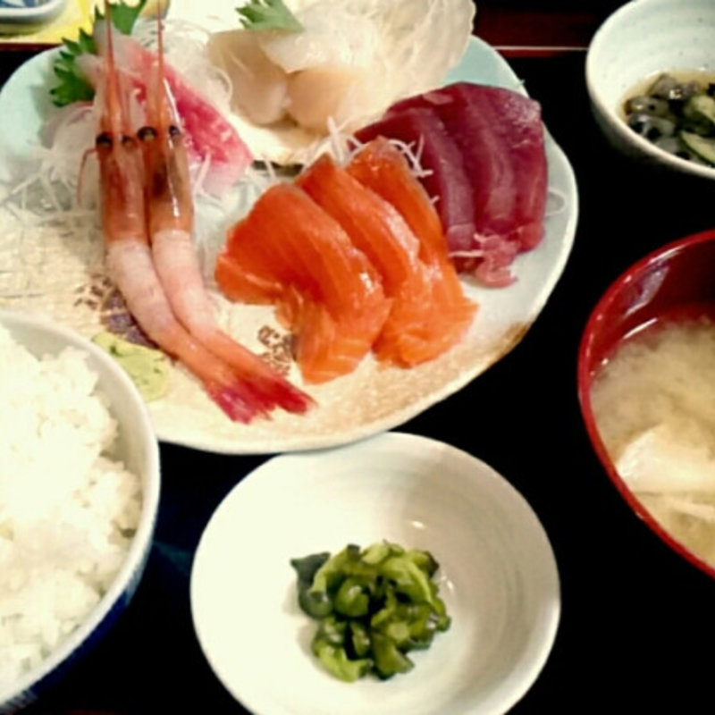 お刺身御膳(瑠玖 本店)