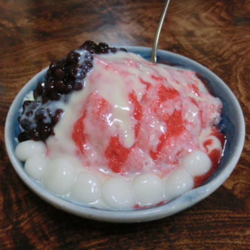 いちごミルク金時白玉(甘いっ子)