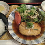 和風豆腐ハンバーグ(あべまき茶屋 （あべまきちゃや）)