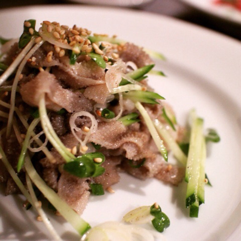 センマイ刺し(元家 西新井本町本店)