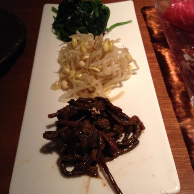 ナムル盛り合わせ(生粋 （ナマイキ）)