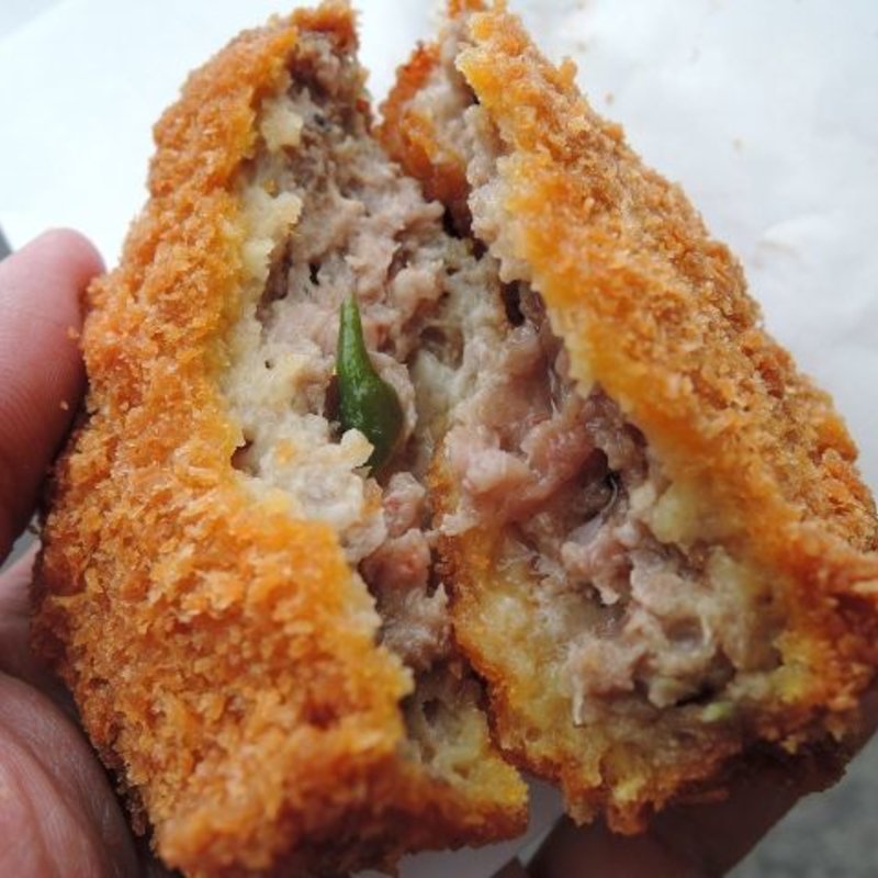 男のスタミナメンチカツ(田中屋豚肉店 （【旧店名】田なか屋 ブロッサム）)