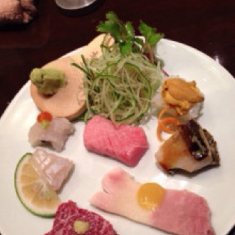 お刺身の盛り合わせ(田中田)