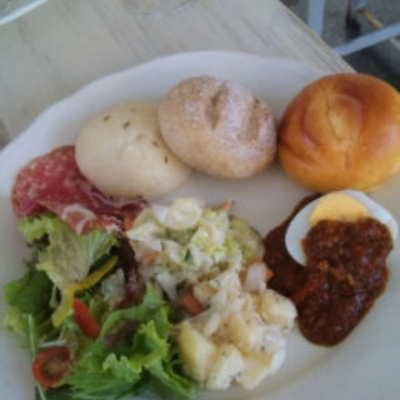 オープンサンドランチ(田園ぽてと新百合ヶ丘 本店)