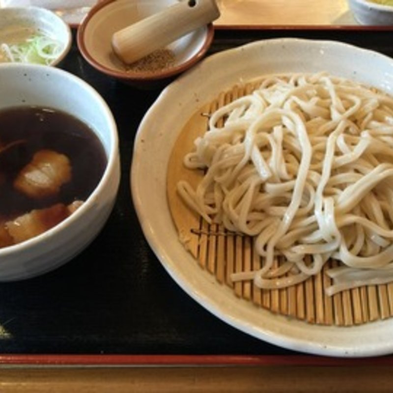 ブタ汁うどん(田舎うどん かもkyu)