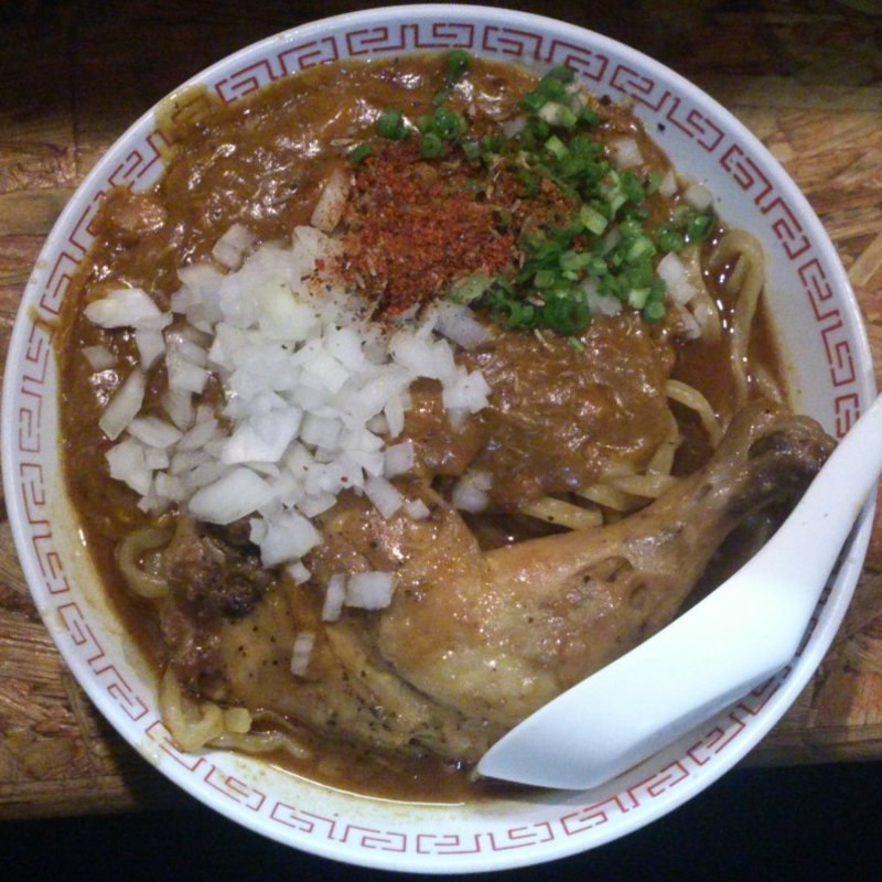 餓武離鶏　カレー男そば(男そば 連獅子 )