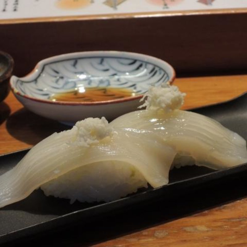 真いか（山わさび握り)(四季 花まる 時計台店)