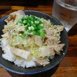 鶏塩飯(町田汁場 しおらーめん進化 町田駅前店 )