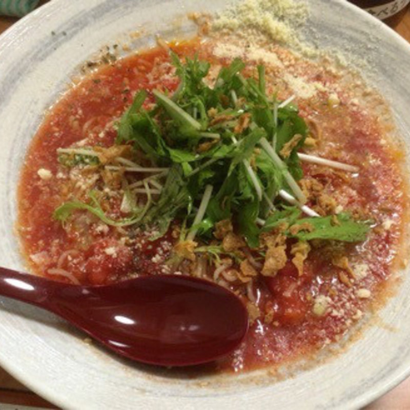 ティーダ冷やしトマトラーメン(登竜門 市川真間店 )