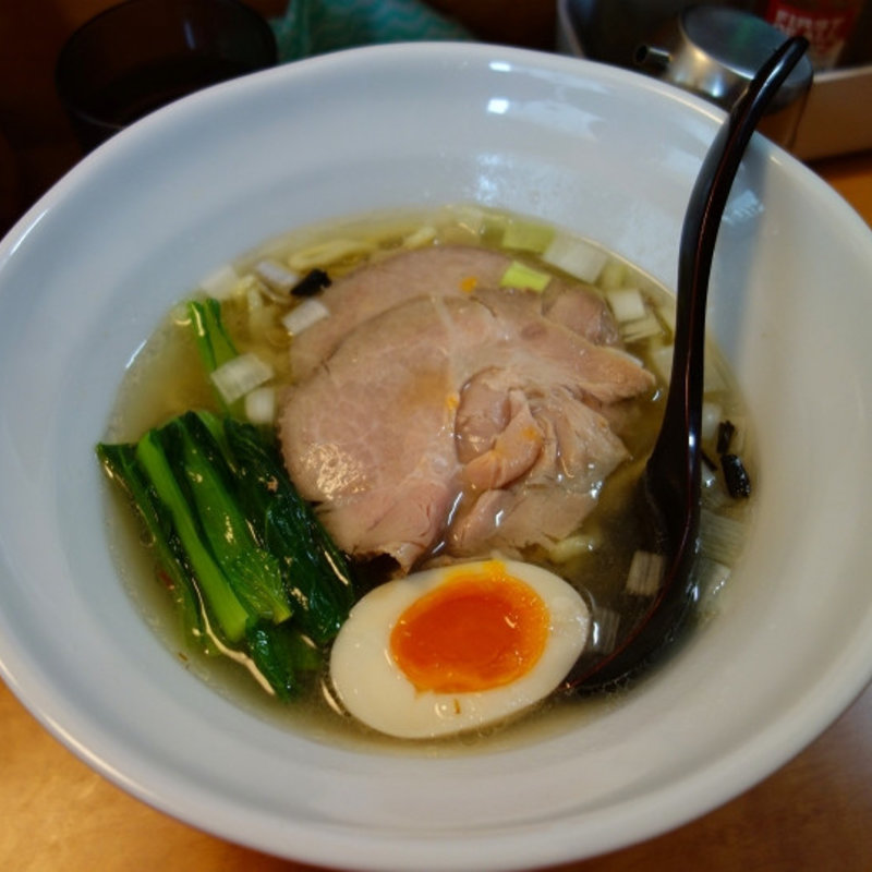 ホタテが香る塩ラーメン(登竜門 市川真間店 )