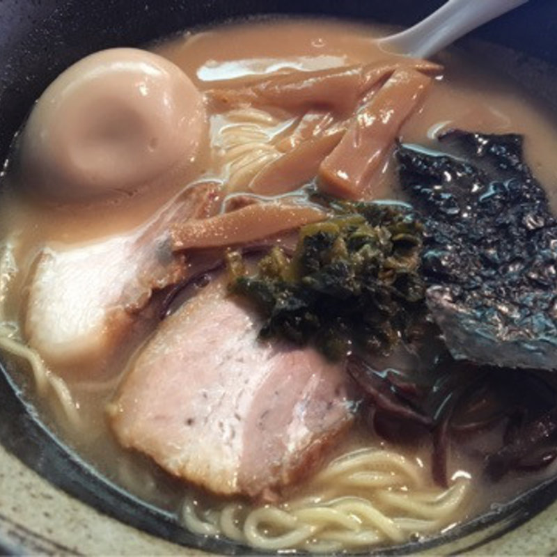 とんこつ辛子高菜ﾗｰﾒﾝ(登龍門 )