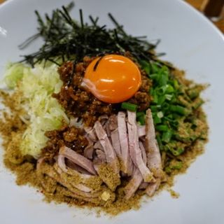 ピリ辛まぜ麺(白河手打麺　道夢)