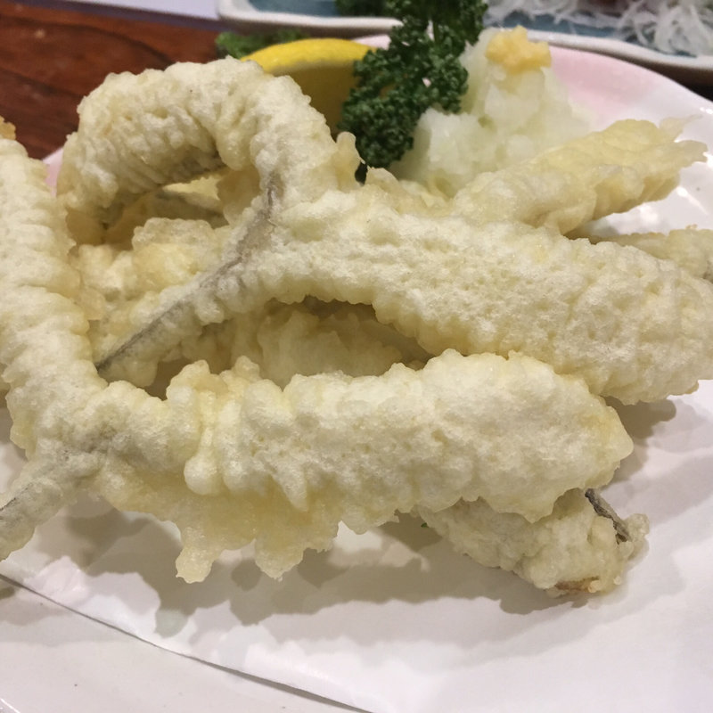 メヒカリ天(源八船頭 新小岩店)