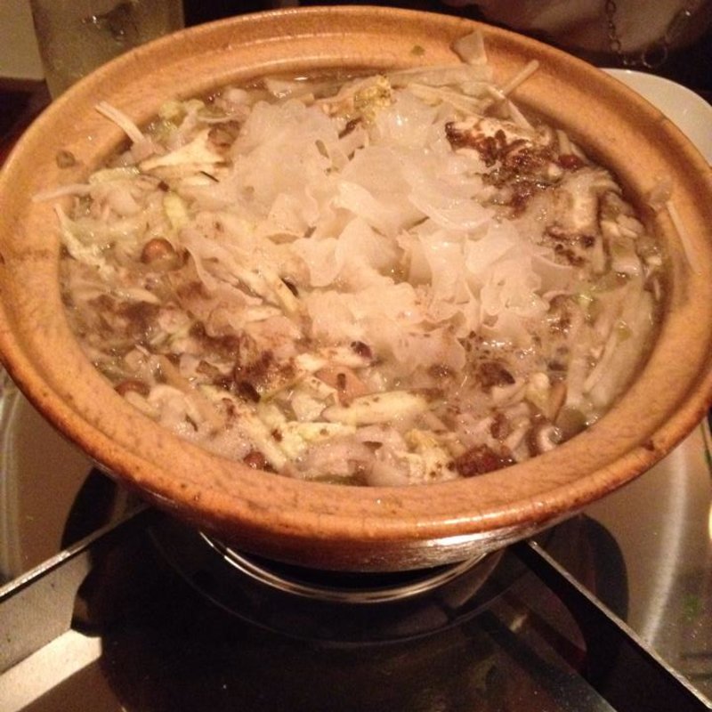 きのこ鍋(白金　喜玖蔵 )