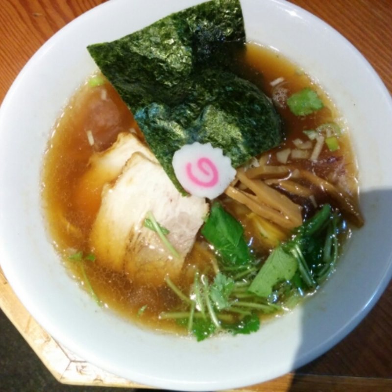 煮干し中華そば(中華そば つけ麺 百日紅 新宿店)