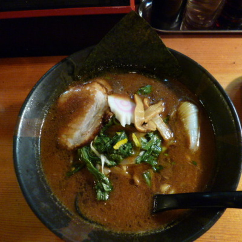 すきやきラーメン(呑めるラーメン屋 百馬)