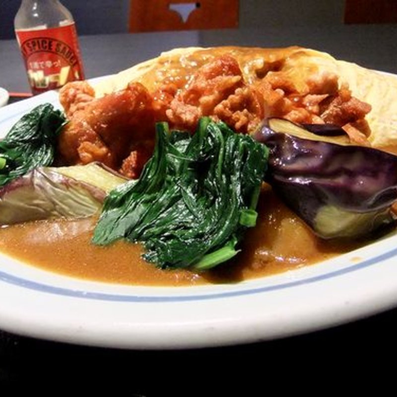 チキン南蛮オムカレー(益正 今泉店)