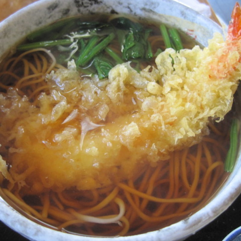 天ぷらそば(直利庵 三浦屋 （ちょくりあん みうらや）)