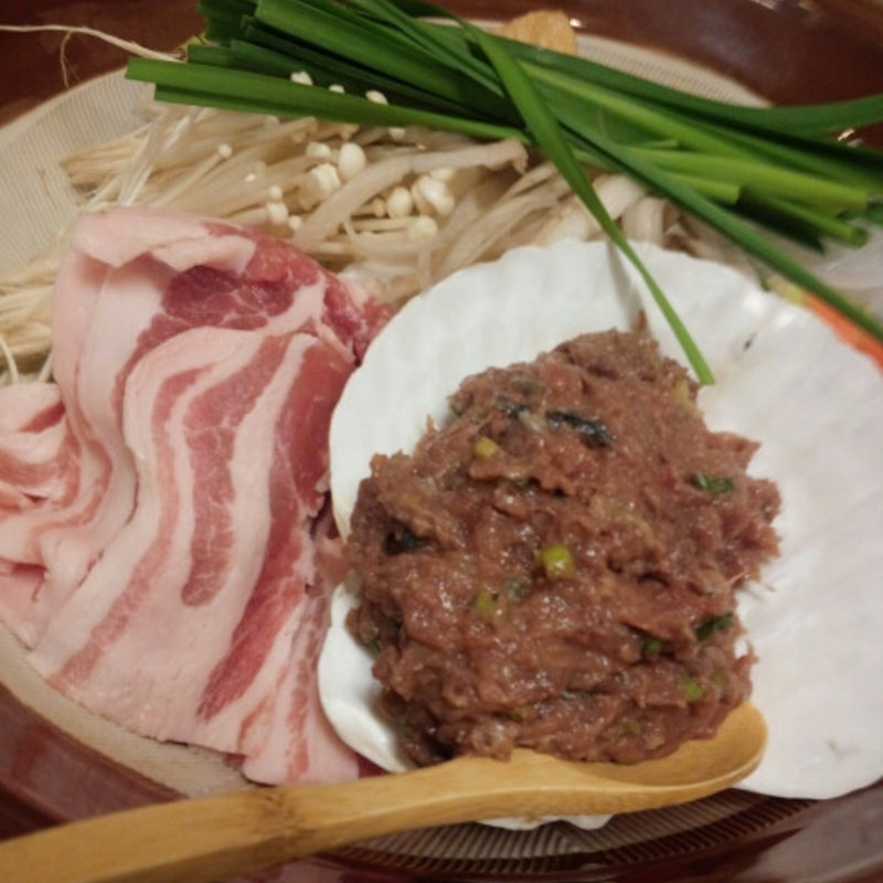 ちゃんこなべ（味噌）(相撲茶屋 寺尾)