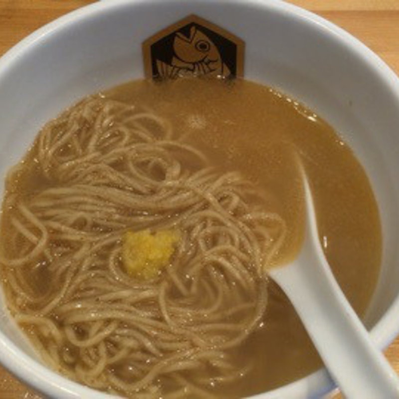 金目鯛のかけらーめん(真鯛らーめん 麺魚 )