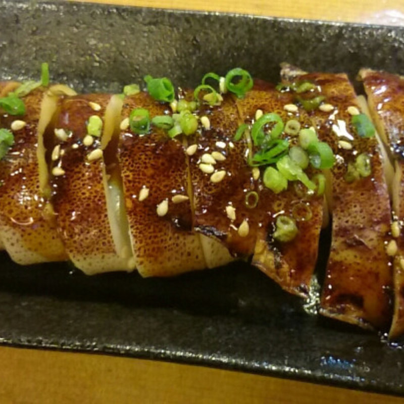 ヤリイカ焼き(鮨・居酒屋 矢車)