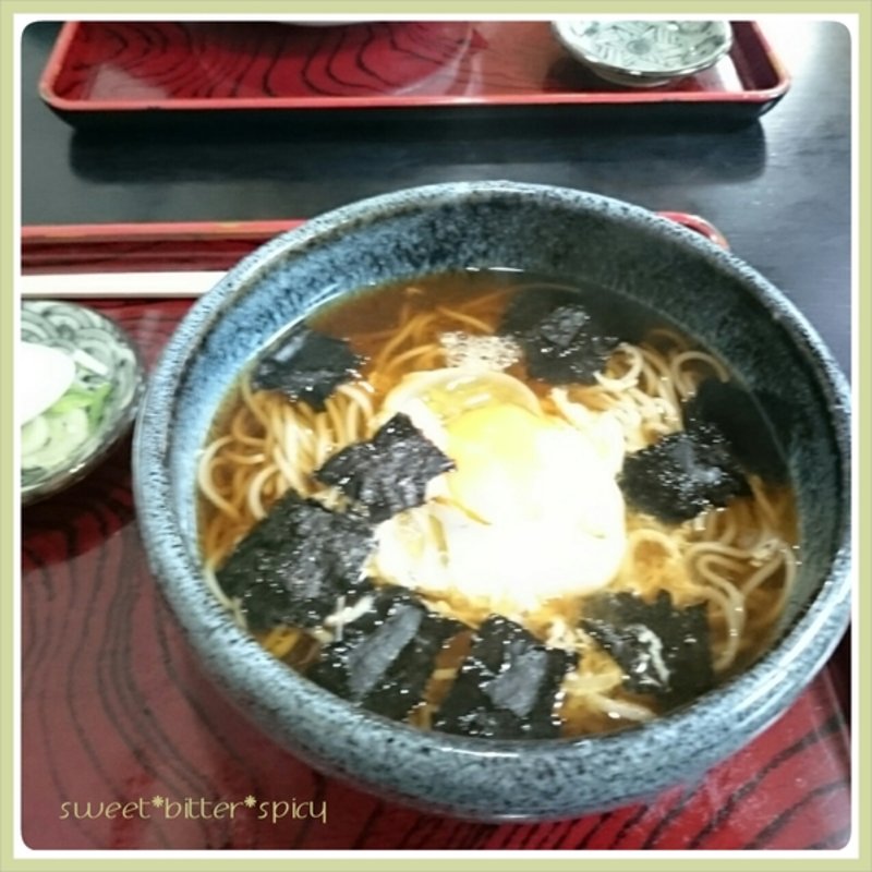 月見そば(石川屋 （いしかわや）)