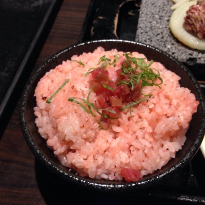 梅ご飯(石焼ステーキ 贅宮城明石台店 （ゼイ）)