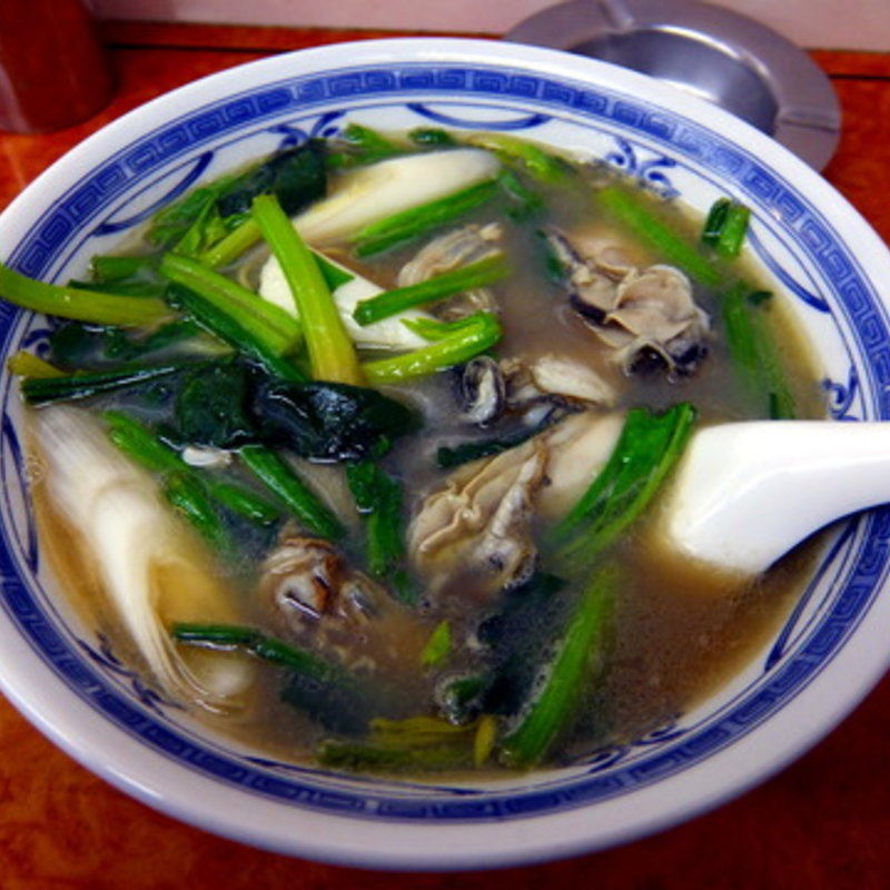 カキラーメン(石狩亭)