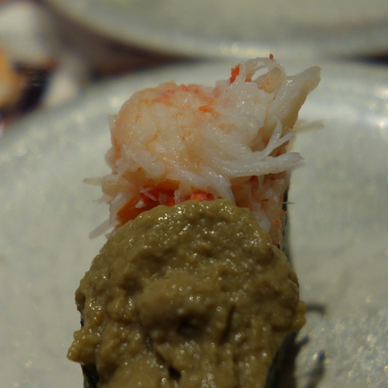 カニ(磯のがってん寿司 船橋夏見台店)