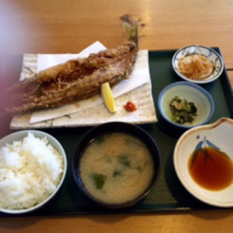 唐揚げ定食(竹波)