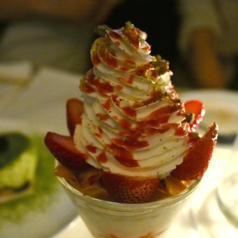 とちおとめのパフェ(神南軒 （ジンナンケン）)