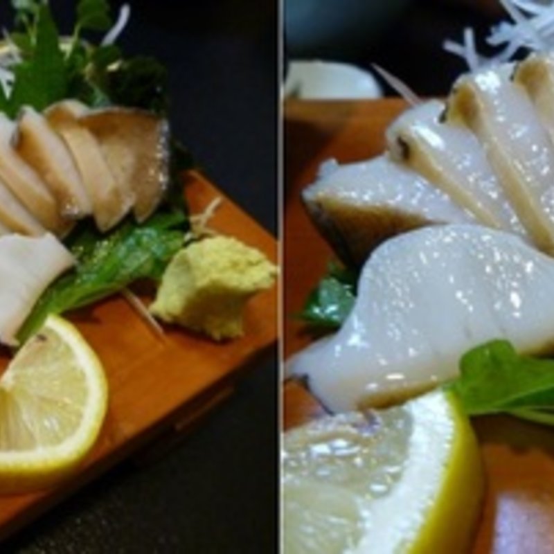 アワビ刺身(神東寿司)