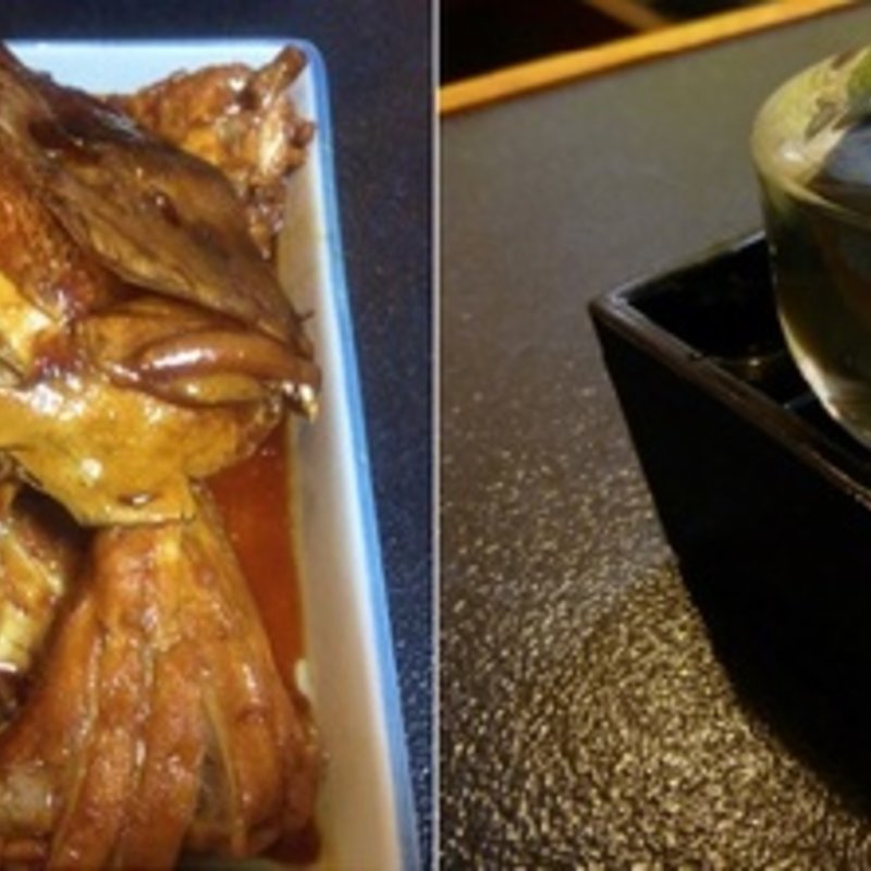 鯛のアラ煮(神東寿司)