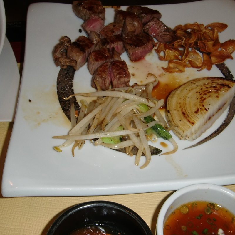 国産牛のフィレステーキコース(ステーキハウス 神楽 豊中店)