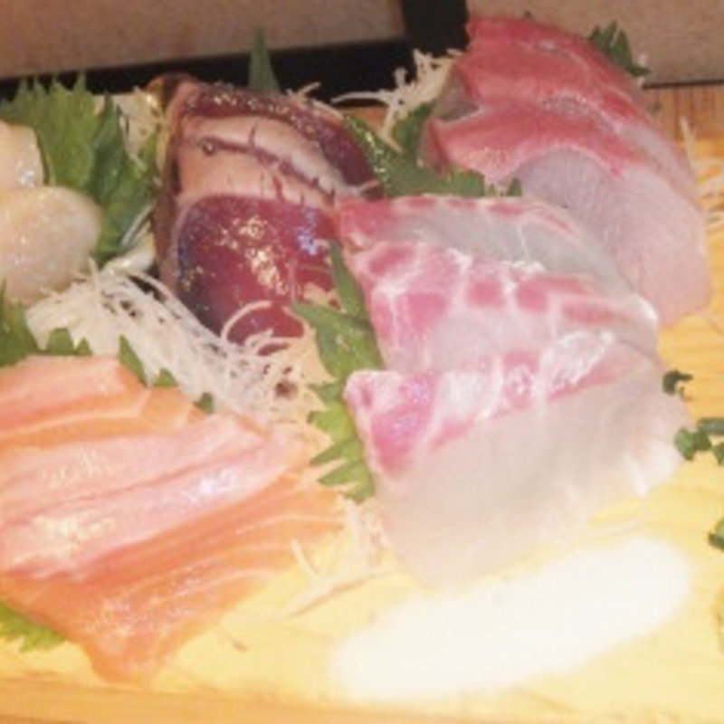 本日の鮮魚　五点盛り(かわら屋)