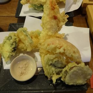 天ぷら蕎麦(和楽「わらく」)