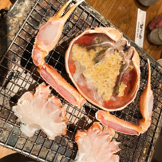 焼き蟹(近江町・海鮮市場料理 市の蔵 （いちのくら）)