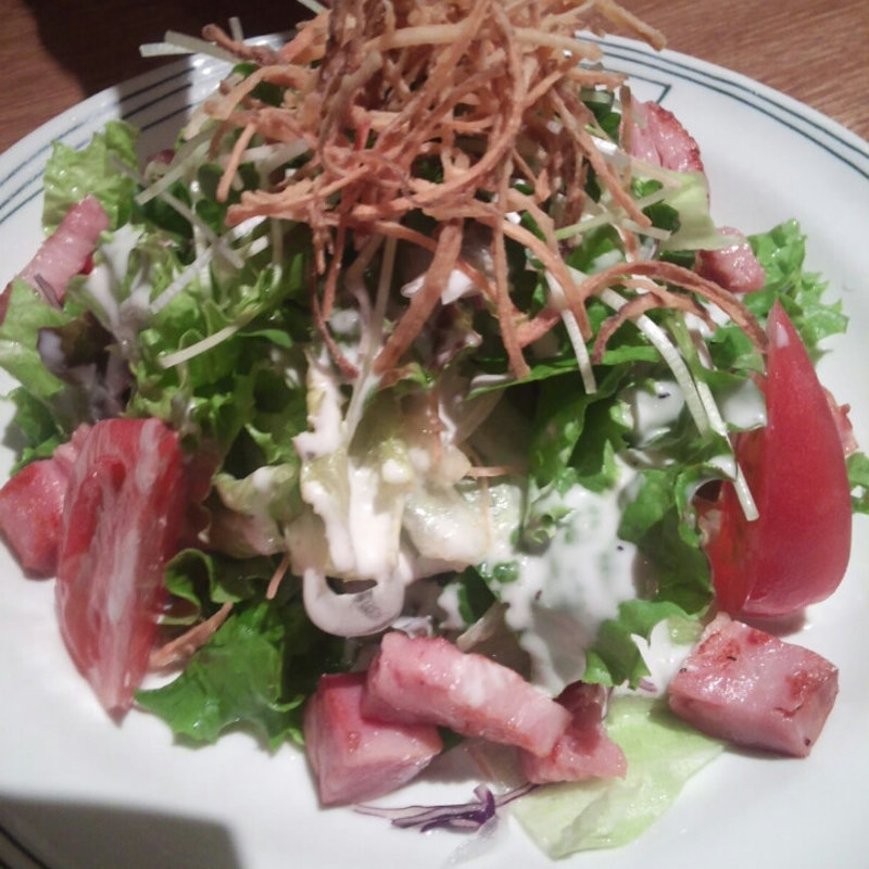 炙りベーコンサラダ(神門)