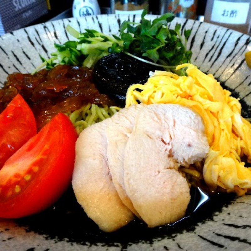 特製冷し中華そば(神龍 （シェンロン）)