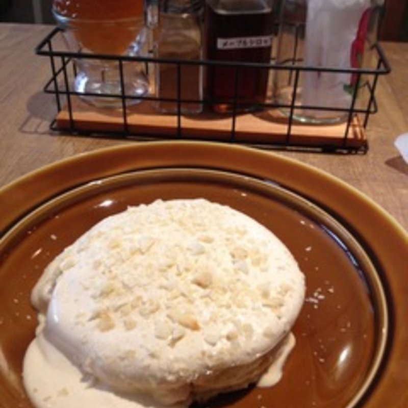 きなこクリームパンケーキ(福カフェ fuku cafe)